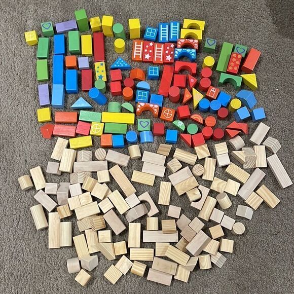 Wooden Blocks. 3.5lbs worth 👍 - Picture 2 of 2